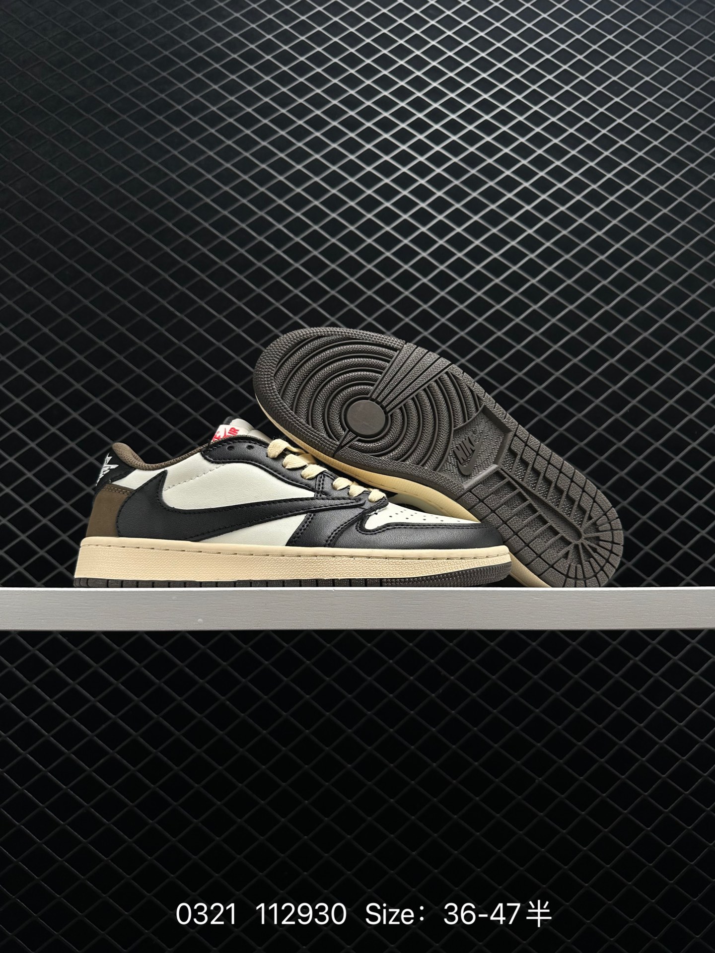 Travis Scott x Air Jordan 1 Low OG “Black Phantom